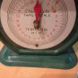 Vintage Green Star Light Family Scale 25lb By 2 Oz Made In Japan, Metal.