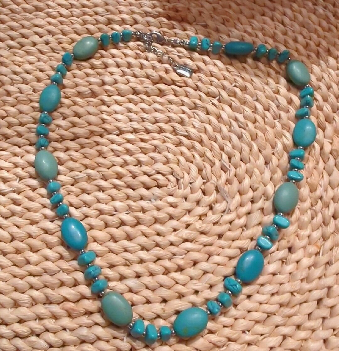 chaps turquoise necklace