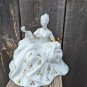 Royal Doulton Figurine My Love All White w Gold Bone China Vintage 1965 Retired