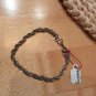 Vintage Sterling Silver Rope Bracelet