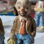 Vintage 11 Clowns Figurines Collection Lot Made In Taiwan Aprox 5" tall each