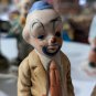 Vintage 11 Clowns Figurines Collection Lot Made In Taiwan Aprox 5" tall each