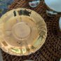 Gold Plated, Demi Tasse Espresso Set with 5 Cup, 5 Saucer, Sugar Bowl, and Cream