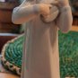Vintage Retired Lladro Porcelain  Figurine Girl with Mandolin A-4 JU Spain