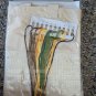 Vintage ARTMORE Cross Stitch Decorative Tote Bag sunflowers