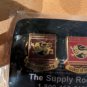 757th Transportation Battalion Unit Crest (Source Of Power) pins pair.