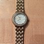 DMQ cz Ladies Gold Tone Mother of Pearl Watch - Model DQ1183