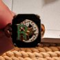 Vintage 10K Gold Filled Rebekah Odd Fellows Enamel Fraternal Ring Size 6.75