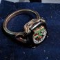 Vintage 10K Gold Filled Rebekah Odd Fellows Enamel Fraternal Ring Size 6.75