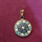 Mosaic Eye Sterling 925 Pendant Pendant
