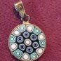 Mosaic Eye Sterling 925 Pendant Pendant