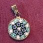 Mosaic Eye Sterling 925 Pendant Pendant