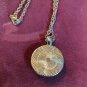 Silverstone Hummingbird Round Domed Necklace