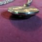 Silverstone Hummingbird Round Domed Necklace