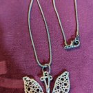 Monarch Butterfly Pendant Necklace