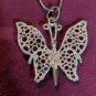 Monarch Butterfly Pendant Necklace