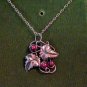 Vintage Berwin Marked 925 Sterling Silver Italy Pendant Necklace In Original Box