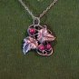 Vintage Berwin Marked 925 Sterling Silver Italy Pendant Necklace In Original Box