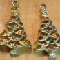 Two Vintage Christmas Trees Pendant