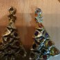 Two Vintage Christmas Trees Pendant