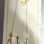 Vintage Solid 14kt Gold 7" Charms Bracelet In Original Packaging