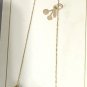 Vintage Solid 14kt Gold 7" Charms Bracelet In Original Packaging
