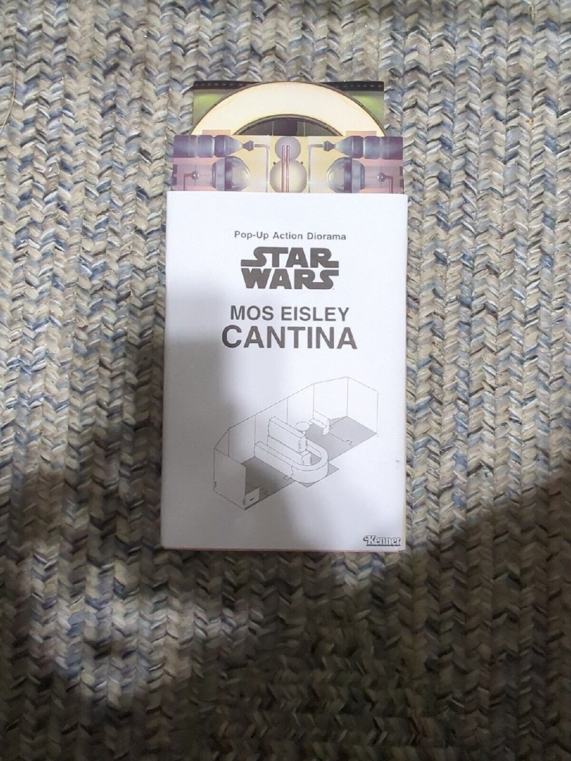 Star Wars POTF Mail Away Mos Eisley Cantina Pop-Up Diorama New Unused 1997