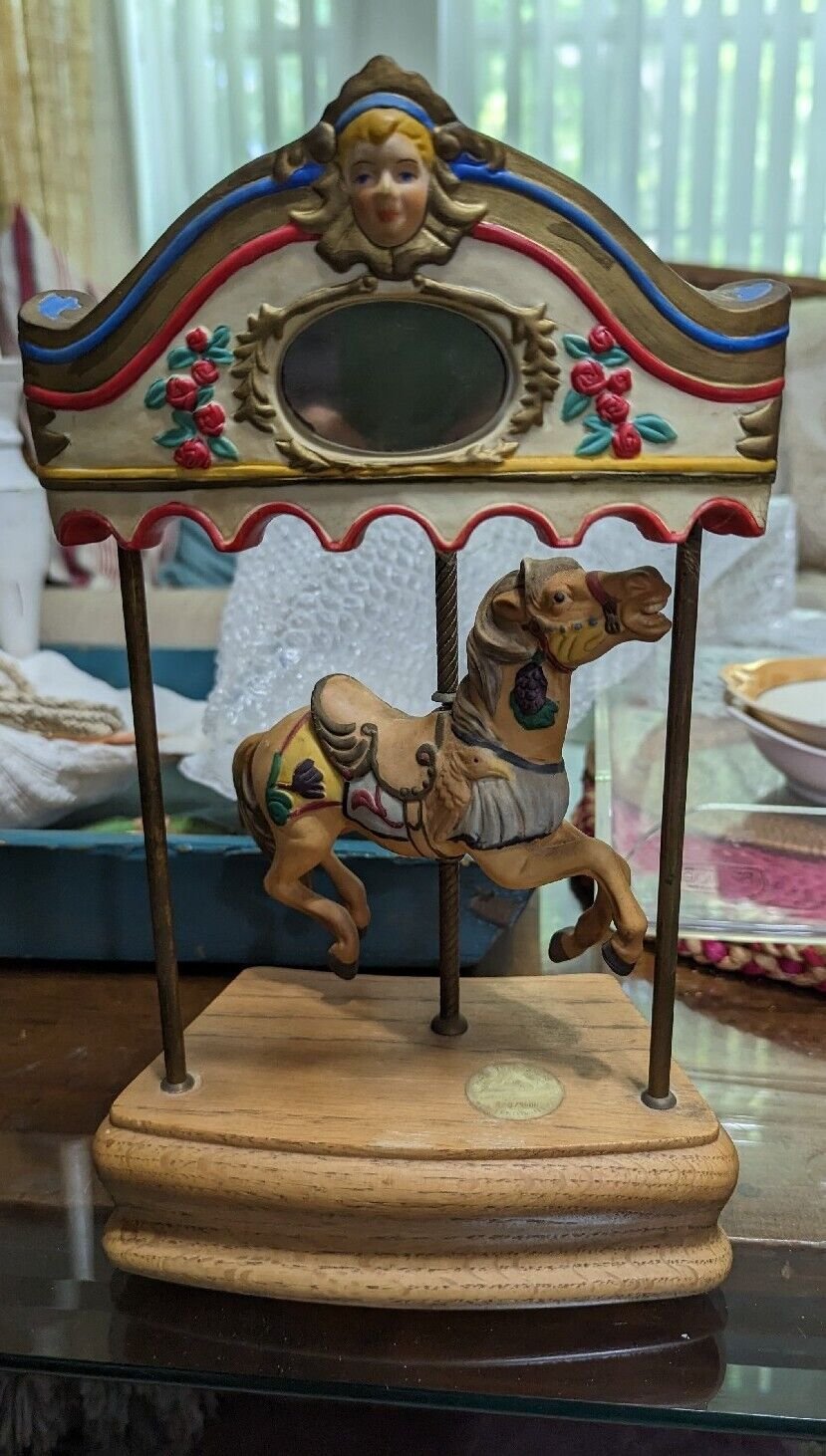 Willitts Tobin Fraley Collection Horse Carousel When The Saints  409/9500 Music
