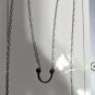International Monetary Mint Sterling Silver Rhodium Finish Soldered Links 16" US