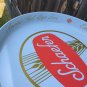 VINTAGE BAR 12" SCHAEFER AMERICA,  BEER METAL SERVING TRAY WHITE