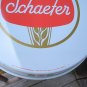 VINTAGE BAR 12" SCHAEFER AMERICA,  BEER METAL SERVING TRAY WHITE