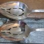 Two Holmes And Edwards Deep Plated Silver Serving Spoons