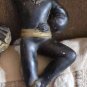 Vintage Mid Century Chalkware Ballet Dancers Wall Plaques