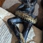 Vintage Mid Century Chalkware Ballet Dancers Wall Plaques