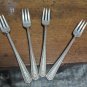 Set Of Four Vintage Avon Silver Plated Cocktail Forks