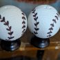 Pair Baseball Lego Korea Salt And Pepper Shakers Mid Century Modern Retro VTG