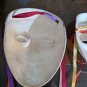Two Hand Crafted Porcelain Face Masks