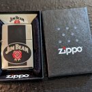 Classy Polished Chrome Jim Beam Zippo Lighter NIB