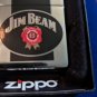Classy Polished Chrome Jim Beam Zippo Lighter NIB