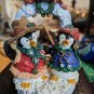 Vintage Enesco Penguins Figurine Winter Christmas SNOW BUNDLES* Home Decor