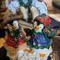 Vintage Enesco Penguins Figurine Winter Christmas SNOW BUNDLES* Home Decor