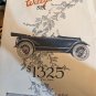 Willys Six car advertising four page brochure circa 1920