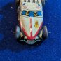 Vintage 1940s Japan Tiny Tin Litho Toy Police Car
