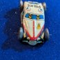 Vintage 1940s Japan Tiny Tin Litho Toy Police Car