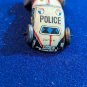 Vintage 1940s Japan Tiny Tin Litho Toy Police Car