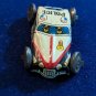 Vintage 1940s Japan Tiny Tin Litho Toy Police Car
