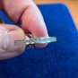 White Cubic Zirconia Rhodium Over Sterling Silver Ring 3 Cts Total Wt Size 8