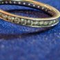 White Cubic Zirconia Rhodium Over Sterling Silver Ring 3 Cts Total Wt Size 8