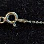 925 Italy Signed Pink Heart Pendant Necklace