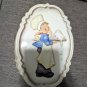 Hummel Chef Cake Baking Mold-Goebel Germany, Oval Wall Hanging-Vintage 1989